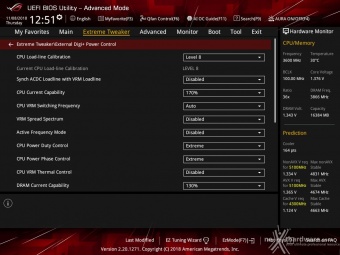 ASUS ROG MAXIMUS XI EXTREME 16. Temperature e consumi 1