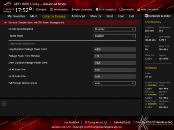 ASUS ROG MAXIMUS XI EXTREME 16. Temperature e consumi 2