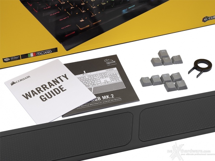 CORSAIR K70 RGB MK.2 Low Profile & M65 RGB ELITE 1. Unboxing 5
