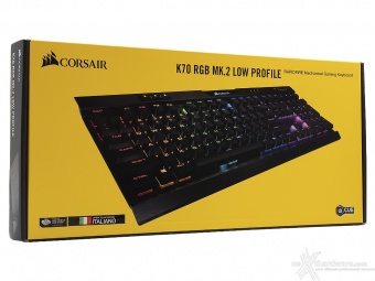 CORSAIR K70 RGB MK.2 Low Profile & M65 RGB ELITE 1. Unboxing 1