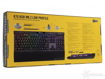 CORSAIR K70 RGB MK.2 Low Profile & M65 RGB ELITE 1. Unboxing 2
