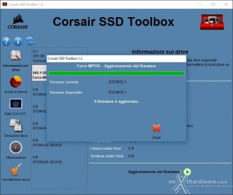 CORSAIR MP510 960GB 3. Firmware - TRIM - SSD ToolBox 3