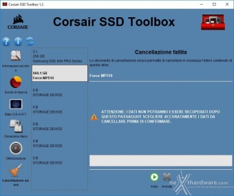 CORSAIR MP510 960GB 3. Firmware - TRIM - SSD ToolBox 4