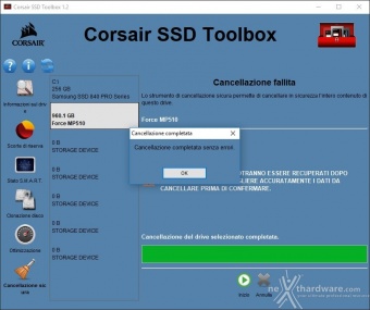 CORSAIR MP510 960GB 3. Firmware - TRIM - SSD ToolBox 7