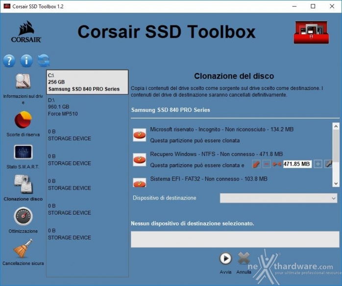 CORSAIR MP510 960GB 3. Firmware - TRIM - SSD ToolBox 10