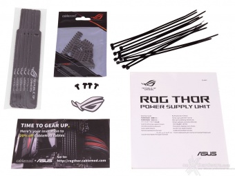 ASUS ROG THOR 1200W Platinum 1. Packaging & Bundle 6