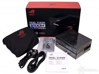 ASUS ROG THOR 1200W Platinum 1. Packaging & Bundle 5