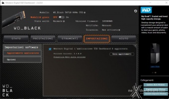 WD Black SN750 1TB 3. Firmware - TRIM - SSD Dashboard 12