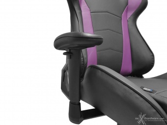 Cooler Master Caliber R1 3. Regolazioni ed ergonomia 5