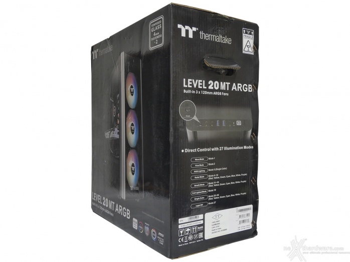 Thermaltake Level 20 MT ARGB 1. Packaging & Bundle 2