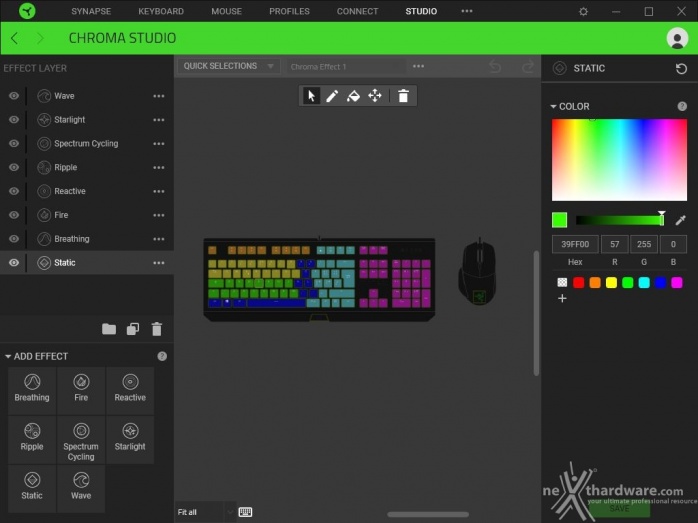 Il setup 2019 di fascia media firmato Razer 5. Razer Synapse 3 13