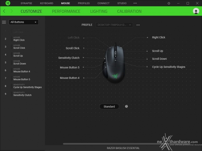 Il setup 2019 di fascia media firmato Razer 5. Razer Synapse 3 5