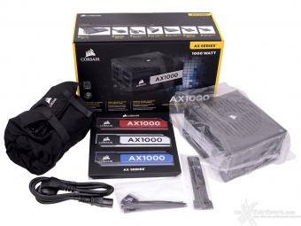 CORSAIR AX1000 Titanium 1. Packaging & Bundle 4