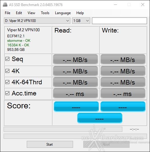 Patriot VIPER VPN100 1TB 12. AS SSD Benchmark 1