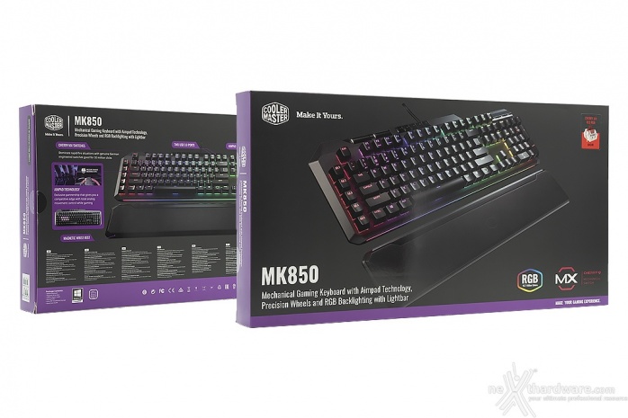 Cooler Master MasterKeys MK850 & MasterMouse MM830 1. Unboxing 1