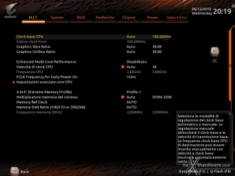 GIGABYTE Z390 I AORUS PRO WIFI 8. UEFI BIOS - M.I.T. 2