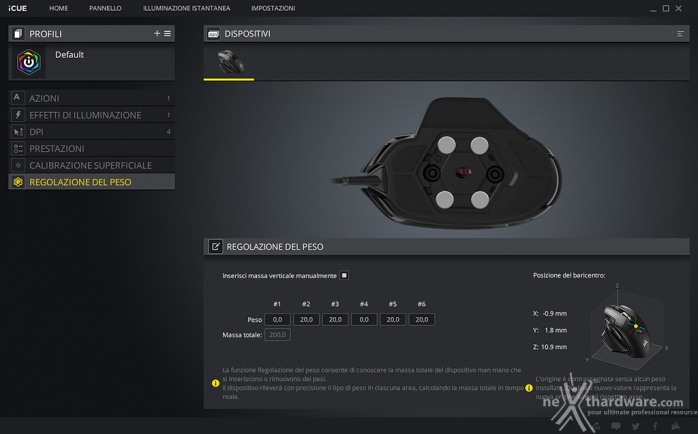 CORSAIR NIGHTSWORD RGB 4. Software - CORSAIR iCUE 7