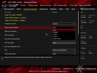ASUS ROG Crosshair VIII Formula 7. UEFI BIOS - Extreme Tweaker 4