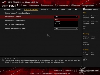ASUS ROG Crosshair VIII Formula 7. UEFI BIOS - Extreme Tweaker 9