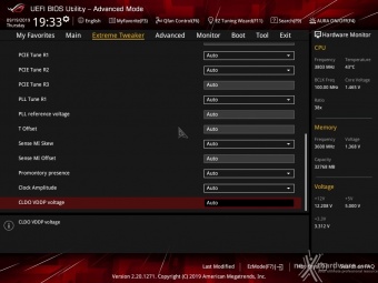 ASUS ROG Crosshair VIII Formula 7. UEFI BIOS - Extreme Tweaker 25