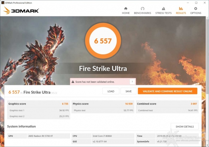 GIGABYTE Radeon RX 5700 XT GAMING OC 13. Overclock 6