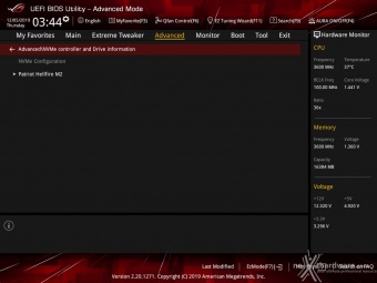 ASUS ROG Crosshair VIII Impact 7. UEFI BIOS - Impostazioni generali 16