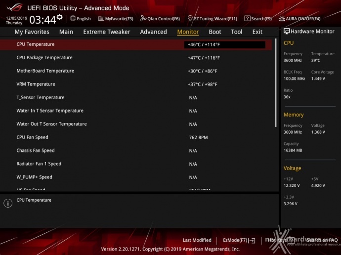 ASUS ROG Crosshair VIII Impact 7. UEFI BIOS - Impostazioni generali 17