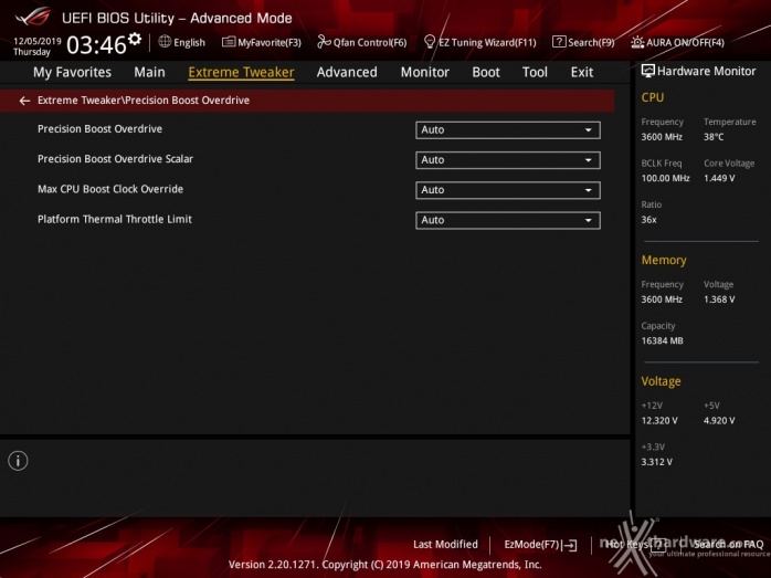 ASUS ROG Crosshair VIII Impact 8. UEFI BIOS - Extreme Tweaker 4