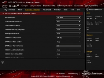 ASUS ROG Crosshair VIII Impact 8. UEFI BIOS - Extreme Tweaker 10