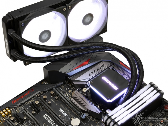 ENERMAX LIQMAX III RGB 120 & 240 4. Installazione 5