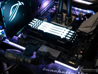 HyperX FURY DDR4 RGB 3466MHz 32GB 2. Software controllo illuminazione 8