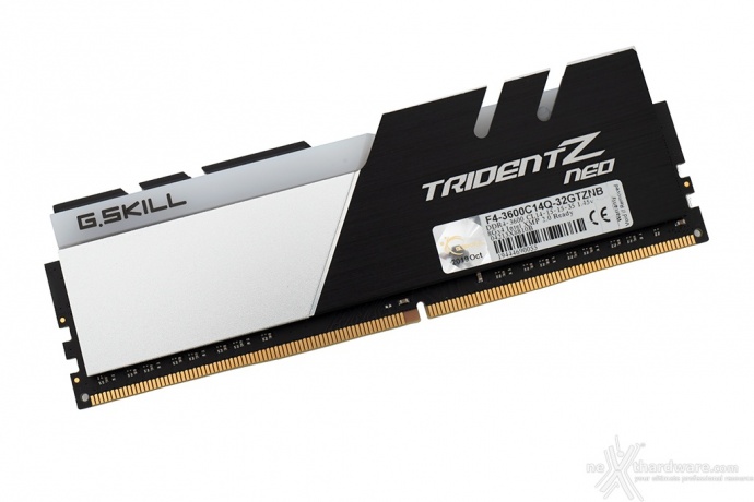 G.SKILL Trident Z Neo 3600MHz C14 32GB 3. Specifiche tecniche e SPD 1