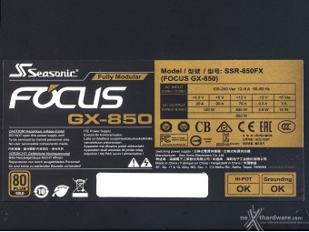 Seasonic FOCUS GX-850 2. Visto da vicino 7