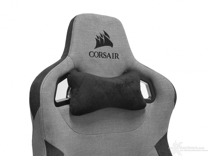 CORSAIR T3 RUSH 3. Regolazioni ed ergonomia 13