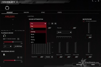 ASUS ROG Theta 7.1 4. Software - Armoury II 4