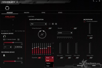 ASUS ROG Theta 7.1 4. Software - Armoury II 5