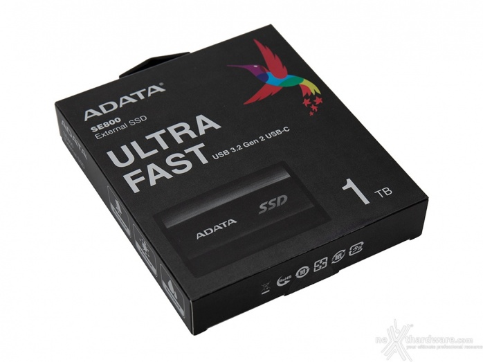 ADATA SE800 1. Packaging & Bundle 1