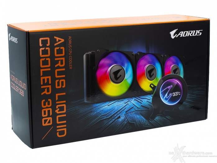 AORUS LIQUID COOLER 360 1. Packaging & Bundle 1