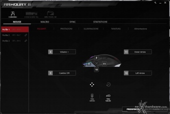 ASUS ROG Chakram 4. Software di gestione - ROG Armoury II 2