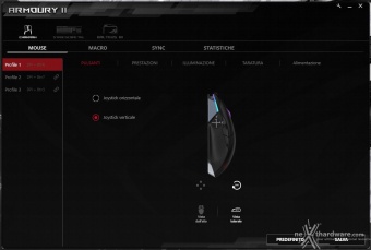 ASUS ROG Chakram 4. Software di gestione - ROG Armoury II 3