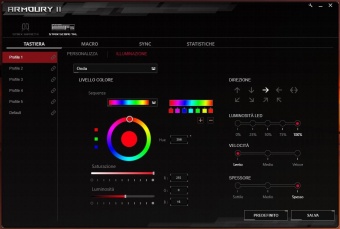 ASUS ROG Strix Scope TKL & Strix Impact II 4. Software di gestione - ROG Armoury II 5