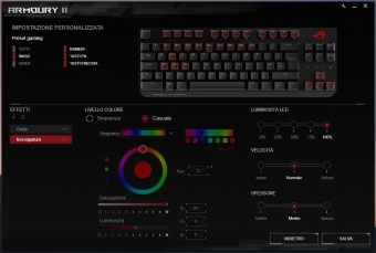 ASUS ROG Strix Scope TKL & Strix Impact II 4. Software di gestione - ROG Armoury II 6