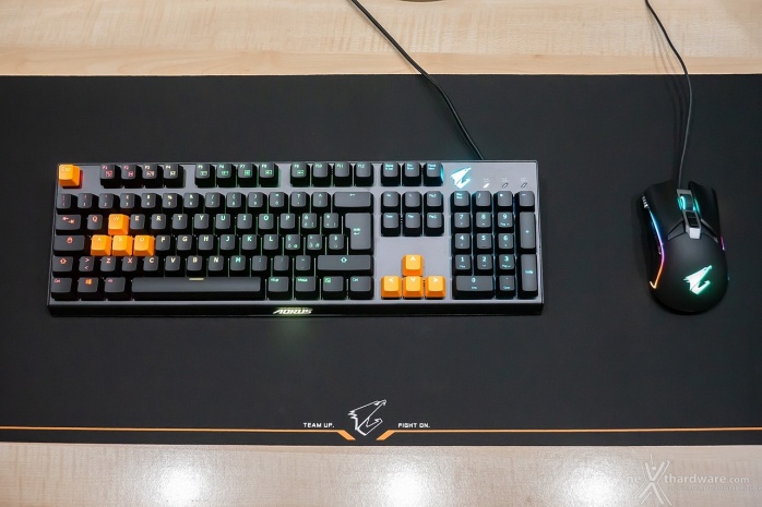 AORUS K9 OPTICAL & M5 5. Prova sul campo 1