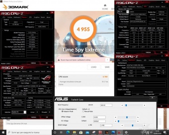 ASUS ROG MAXIMUS XII EXTREME 15. Overclock & Temperature 6