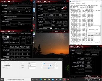 ASUS ROG MAXIMUS XII EXTREME 15. Overclock & Temperature 9