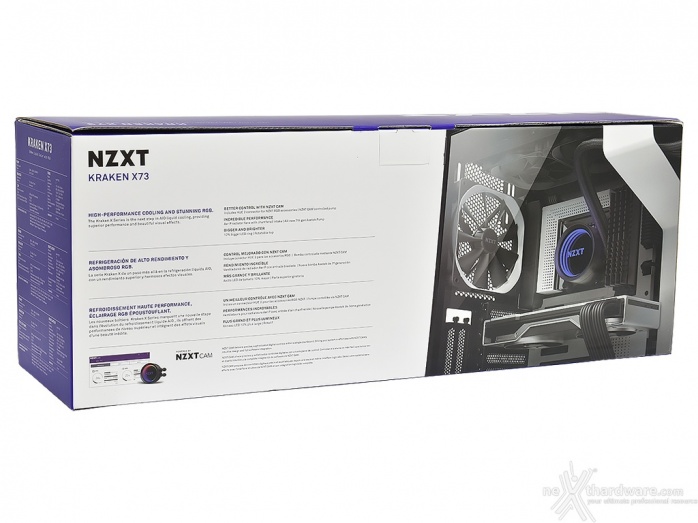 NZXT Kraken X73 1. Packaging & Bundle 2