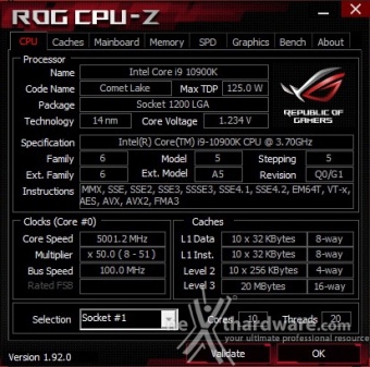 ASUS ROG MAXIMUS XII APEX 9. Metodologia di prova 2