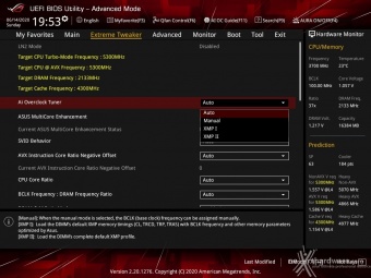 ASUS ROG MAXIMUS XII APEX 8. UEFI BIOS - Extreme Tweaker 2