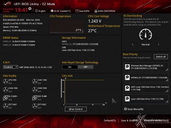 ASUS ROG MAXIMUS XII APEX 7. UEFI BIOS  -  Impostazioni generali 1