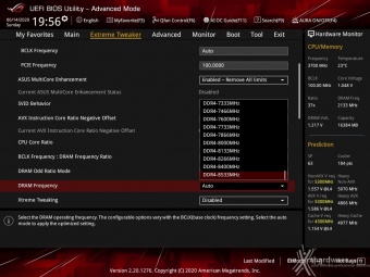 ASUS ROG MAXIMUS XII APEX 8. UEFI BIOS - Extreme Tweaker 6